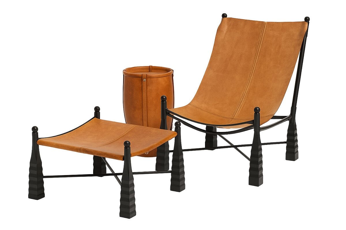 CALFSKIN SOFA, POT, SEHPA 3'LÜ SET