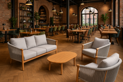 Lola Teak Oturma Takımı